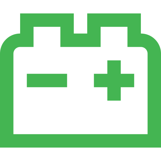 car-battery Battery/alternator testing and charging diagnostics car battery icon